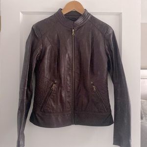 Guess Faux Leather Jacket, Size M
